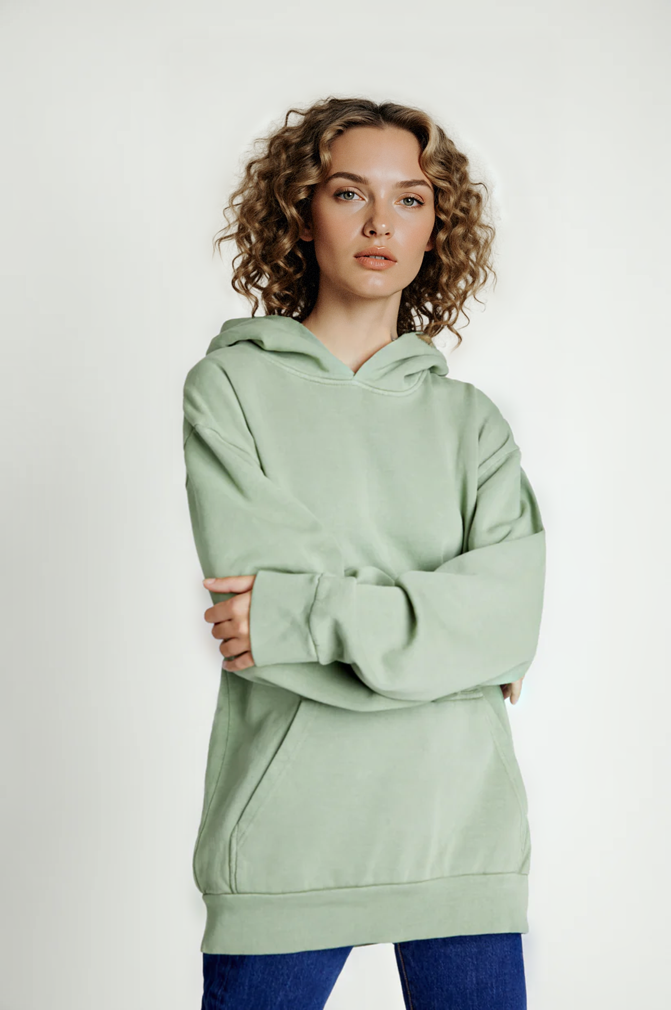 OIL Green Pullover