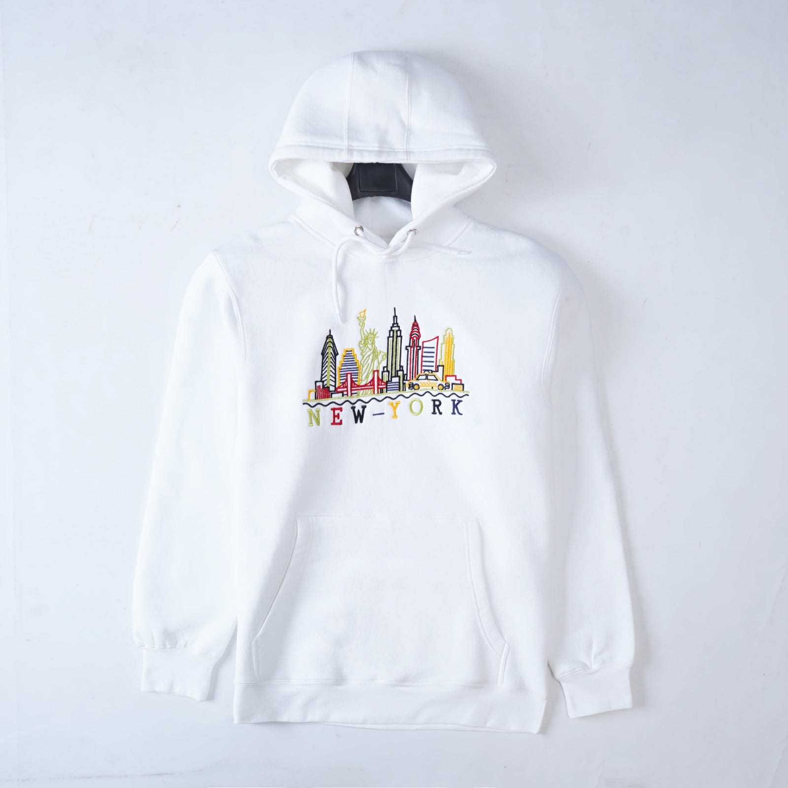 White New York Hoodie